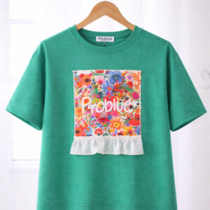 Camiseta Amapola verde
