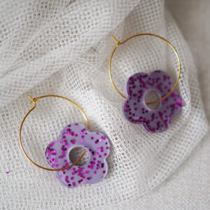 Argolla flor personalizable