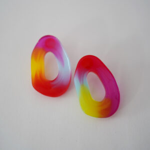 Pendiente Óvalo exclusivo 01