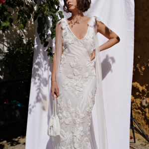 Vestido Blossom blanco