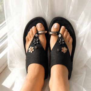 Sandalias joya Amarna negra
