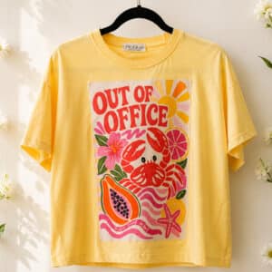 Camiseta "Out of Office"